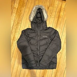 Columbia Women's Peak to Park Winter Jacket Black medium